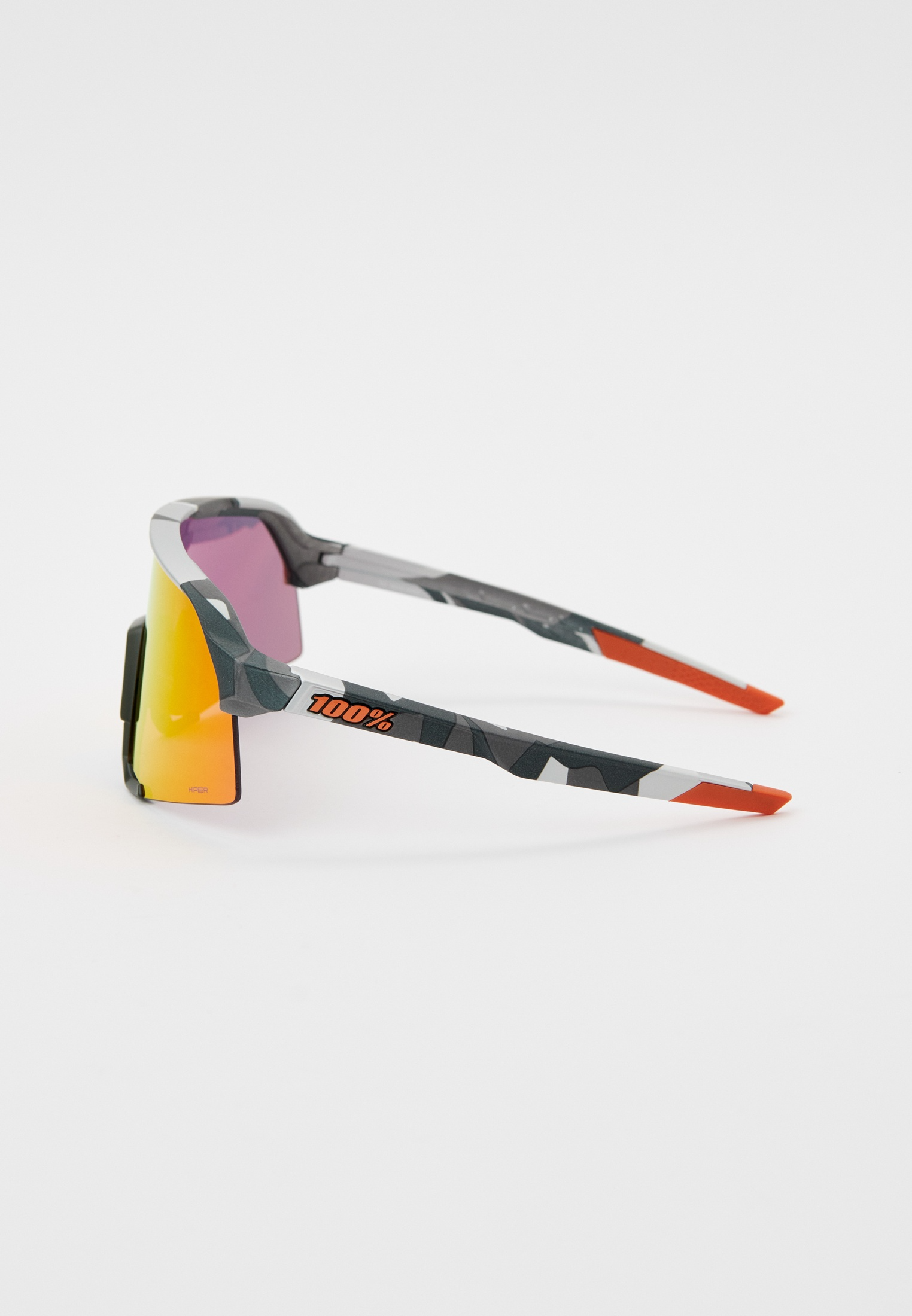 Купить Спортивные очки с диоптриями 100% S3 - Soft Tact Grey Camo - HiPER Red Multilayer Mirror Lens, rx-056/60005-00001 7ft.ru в интернет магазине Семь Футов