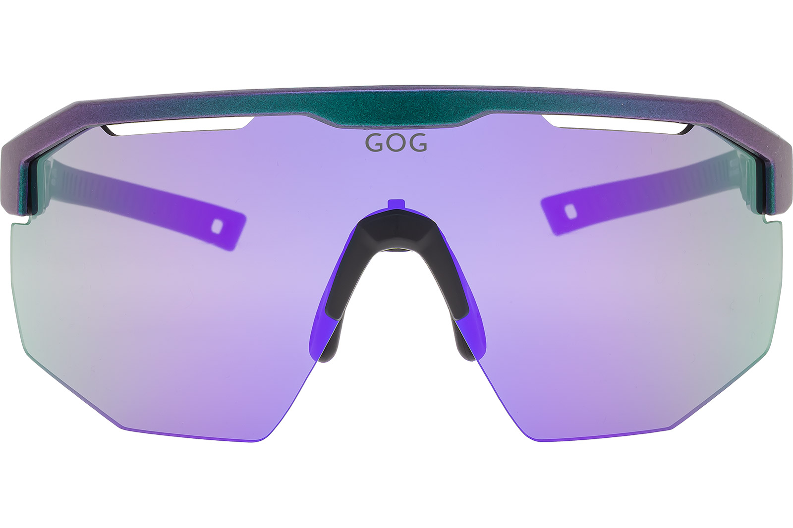 Купить Спортивные очки с диоптриями GOG Argo / Metallic Purple/Green / Reflex Purple, rx-023/e506-6 7ft.ru в интернет магазине Семь Футов