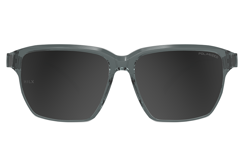 Купить Спортивные очки HILX Rebel Shiny Crystal Grey / Black Mirror Polarized Lens, hrb05203-rbpbk6 7ft.ru в интернет магазине Семь Футов