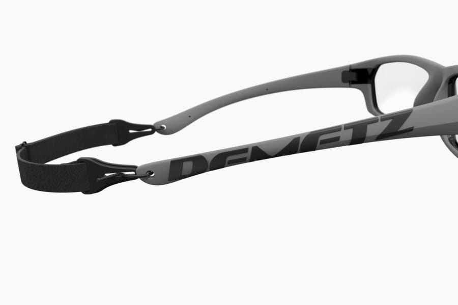 Купить Спортивные очки с диоптриями Demetz Softness R / Matte Black / Matte Orange  Colorless Cat.0, softness516457 7ft.ru в интернет магазине Семь Футов