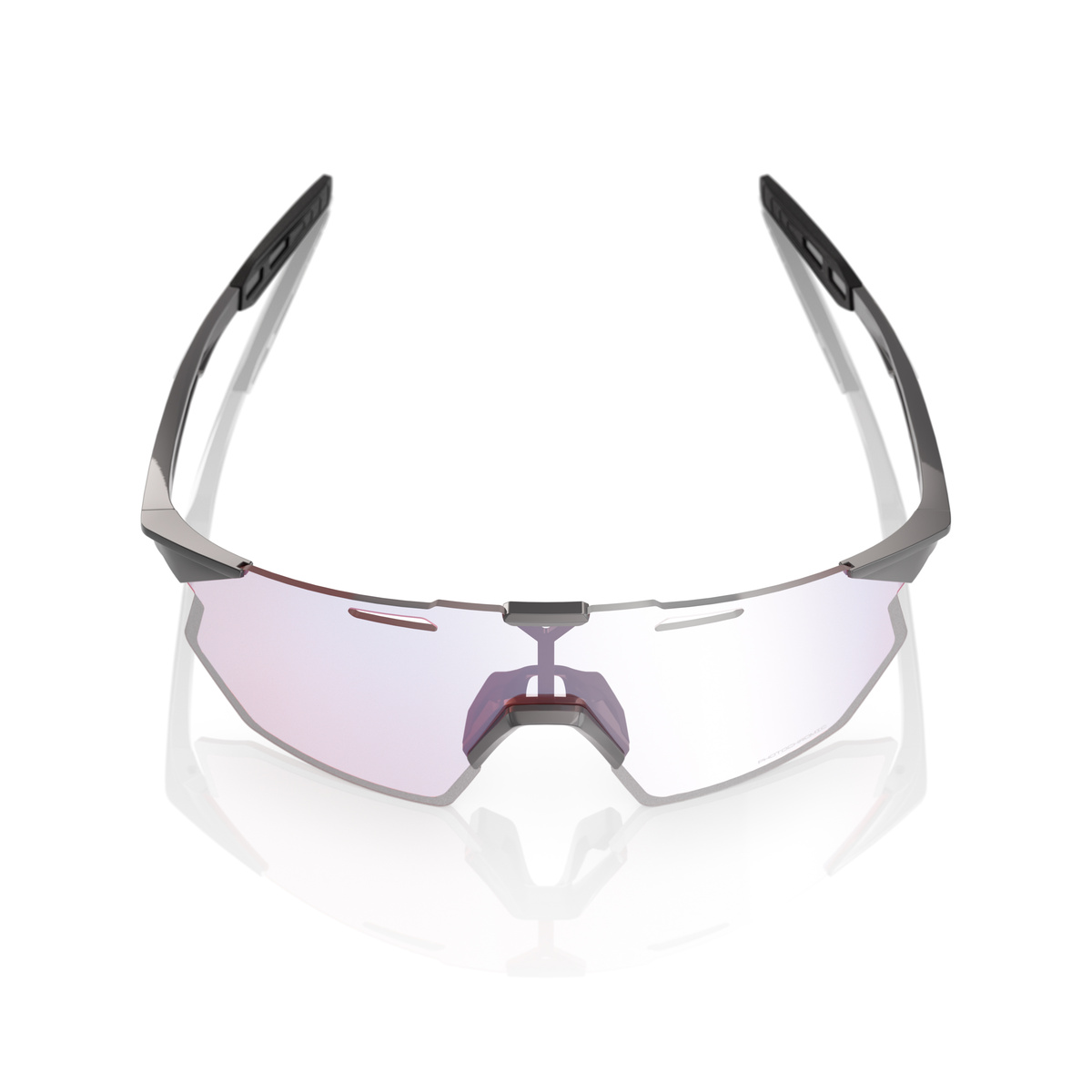Купить Спортивные очки 100% HYPERCRAFT SQ Gloss Light Grey - Rose Gold Mirror Photochromic Lens, 60001-10008 7ft.ru в интернет магазине Семь Футов