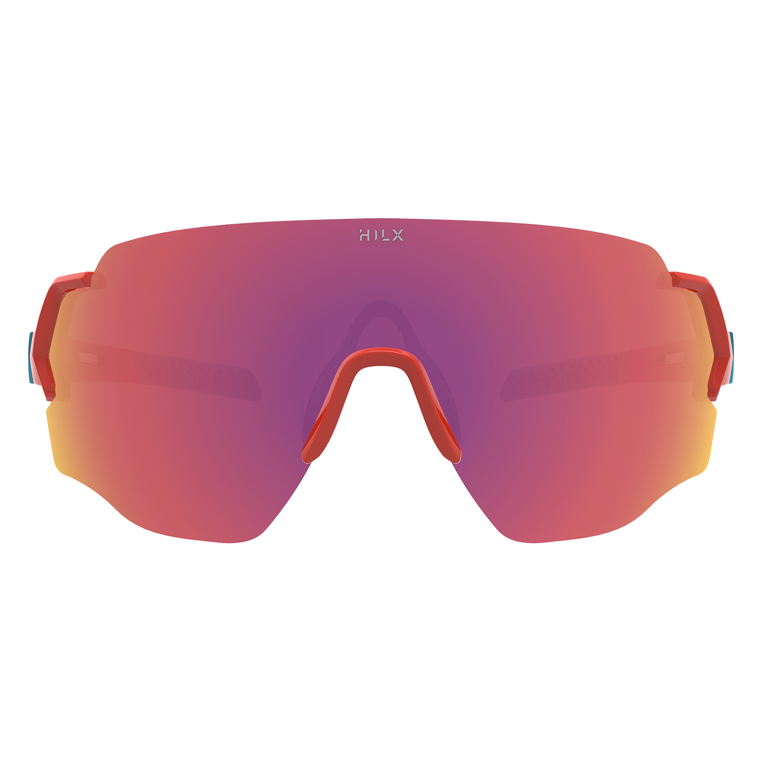Купить Спортивные очки с диоптриями HILX Savage (L) / Shiny Red Blue / Red Lens, rx-562/hsa00403-sv4rd3 7ft.ru в интернет магазине Семь Футов