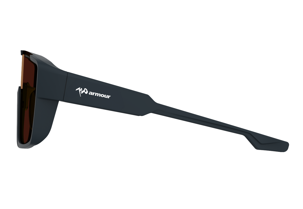 Купить Спортивные очки 720armour CoolGuard / Matte Black / Brown Polarized Lens, s189r-bk/bn-pl 7ft.ru в интернет магазине Семь Футов