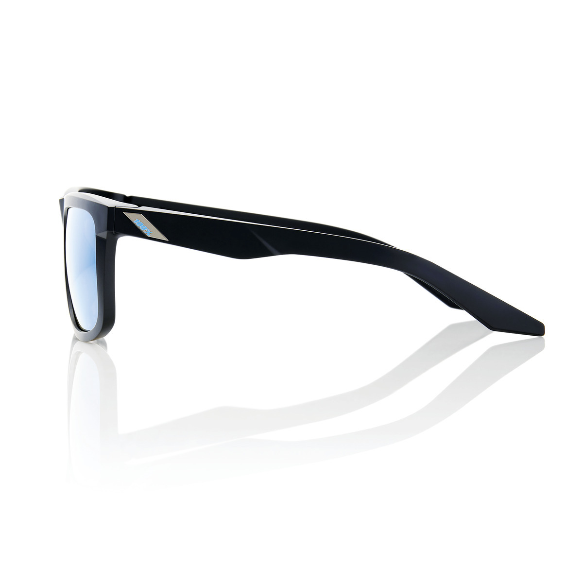 Купить Спортивные очки 100% BLAKE - Matte Black - HiPER Blue Multilayer Mirror Lens, 60028-00001 7ft.ru в интернет магазине Семь Футов