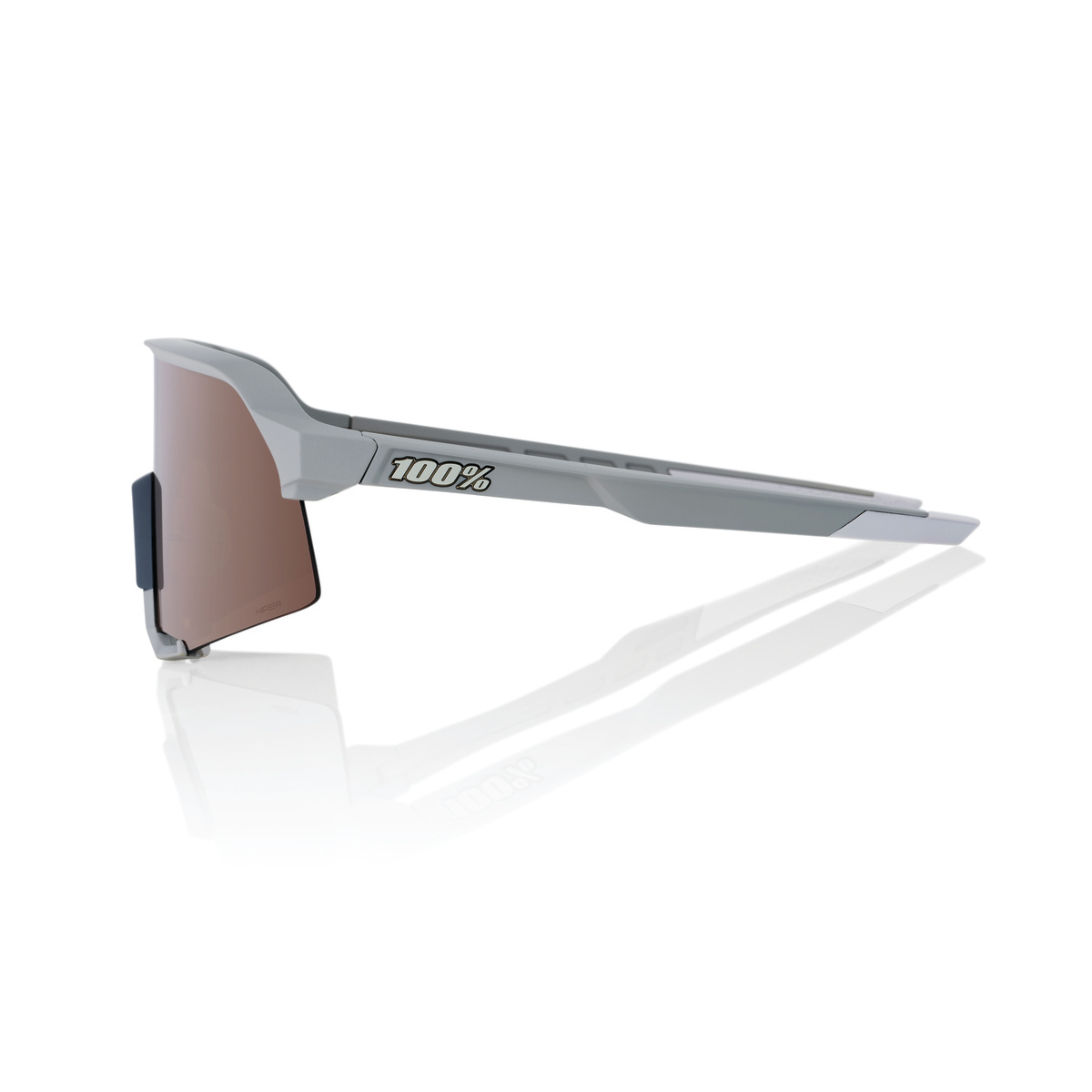 Купить Спортивные очки 100% S3 / Soft Tact Stone Grey / HiPER Crimson Silver Mirror Lens, 60005-00010 7ft.ru в интернет магазине Семь Футов