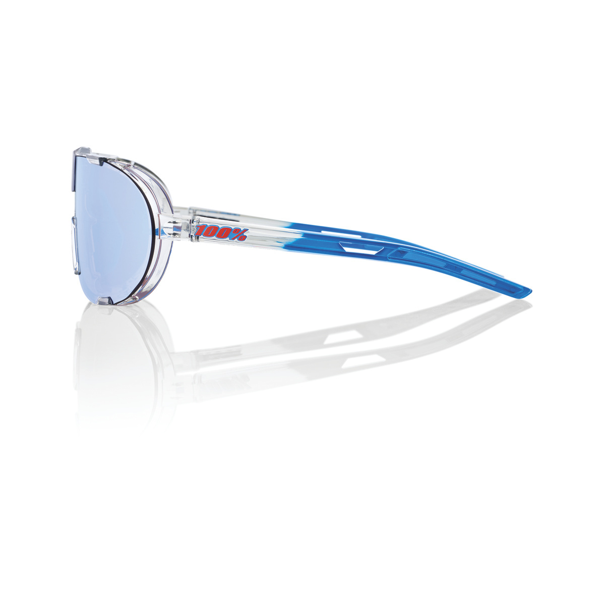 Купить Спортивные очки 100% Westcraft+ / Jorge Martin SE Polished Clear / HiPER Blue Multilayer Mirror Lens, 60034-00008 7ft.ru в интернет магазине Семь Футов