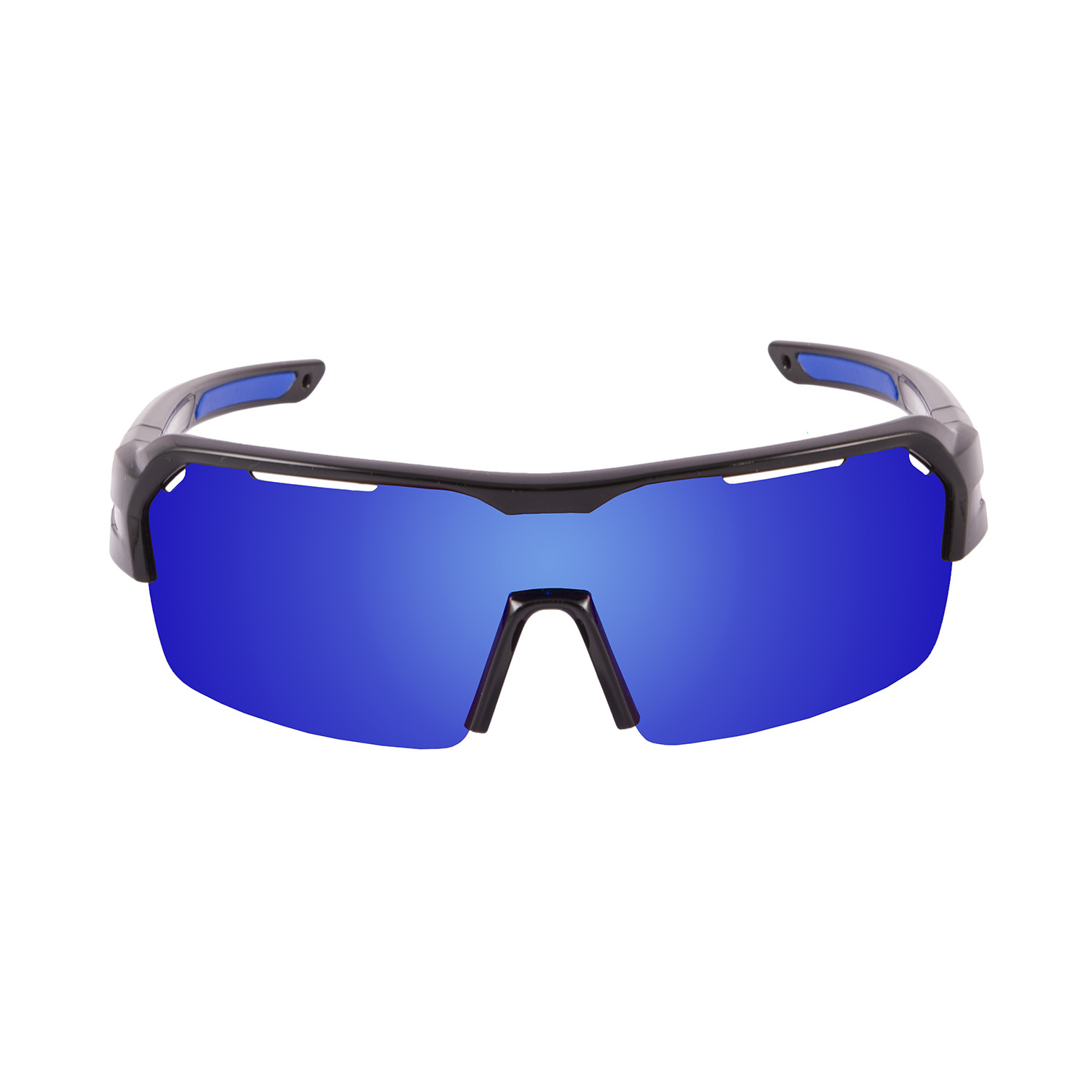 Купить Спортивные очки с диоптриями OCEAN Race Black / Revo Blue Polarized lenses, rx-687/3801.1x 7ft.ru в интернет магазине Семь Футов