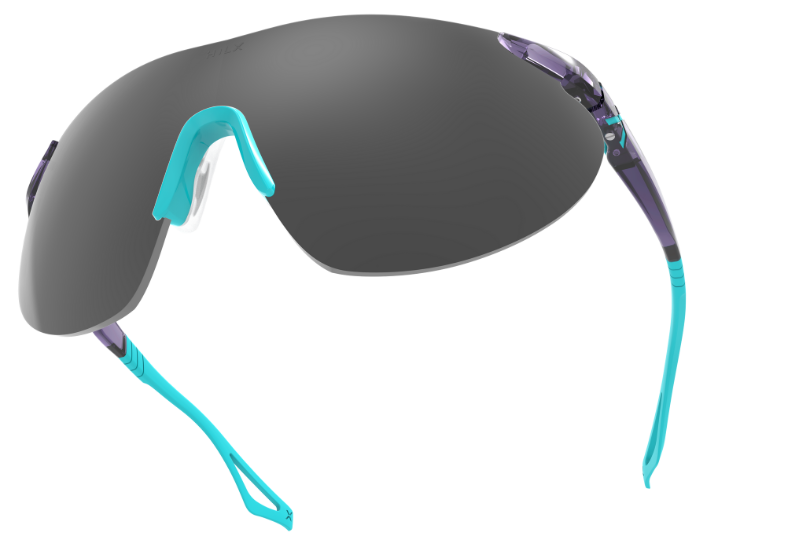Купить Спортивные очки HILX Domain Shiny Crystal Purple / Black Mirror Lens, hdm06202-dmbk3 7ft.ru в интернет магазине Семь Футов