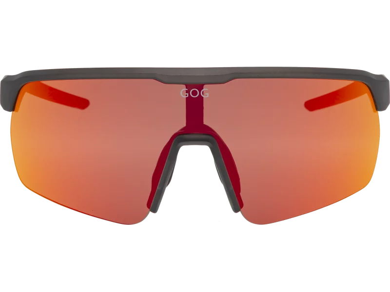 Купить Спортивные очки GOG Hervor / Matt Cristal Black/Copper / Reflex Black-Red, e519-2 7ft.ru в интернет магазине Семь Футов