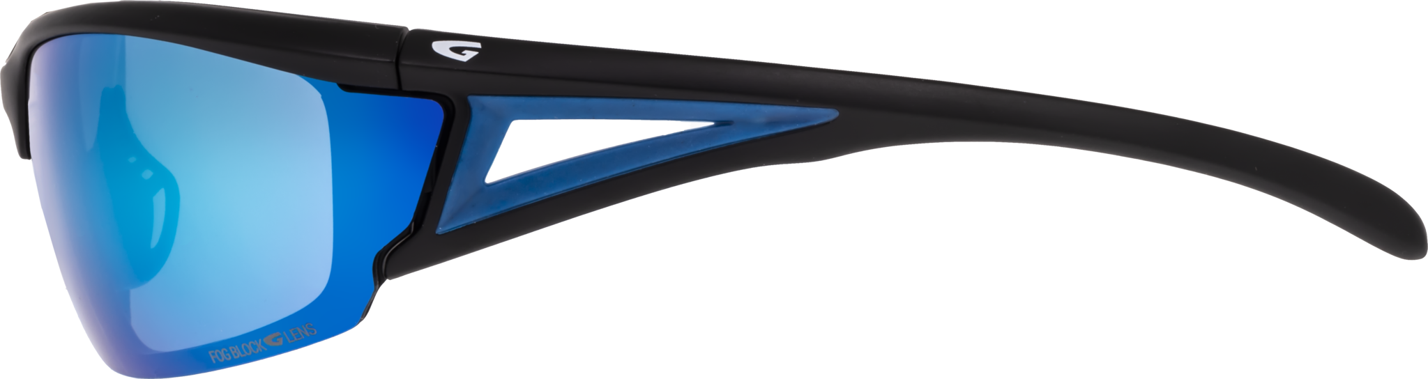 Купить Спортивные очки GOG Lynx / Matt Black-Blue / White-Blue Lens, e274-2 7ft.ru в интернет магазине Семь Футов