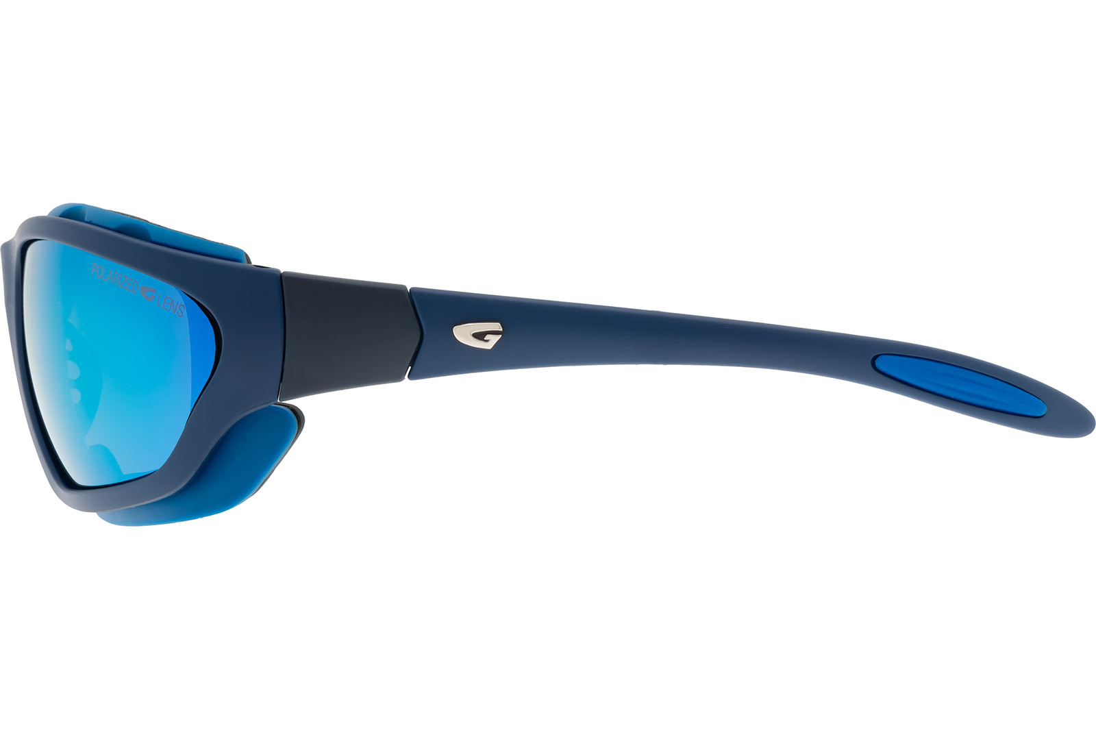 Купить Спортивные очки GOG Mese / Matt Navy Blue / Polarized White-Blue Lens, e327-4p 7ft.ru в интернет магазине Семь Футов