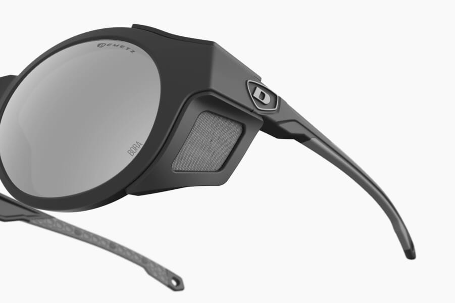 Купить Спортивные очки Demetz Sky-Track / Crystal Green / Matt Black Grey Mirror Red Cat.4, skytrack4351gu51 7ft.ru в интернет магазине Семь Футов