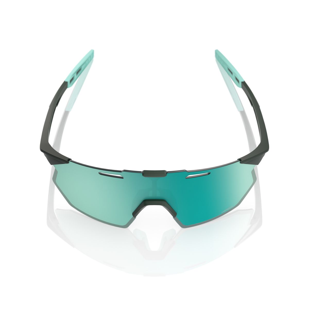 Купить Спортивные очки 100% HYPERCRAFT SQ Soft Tact Juniper - HiPER Mint Mirror Lens, 60001-10010 7ft.ru в интернет магазине Семь Футов