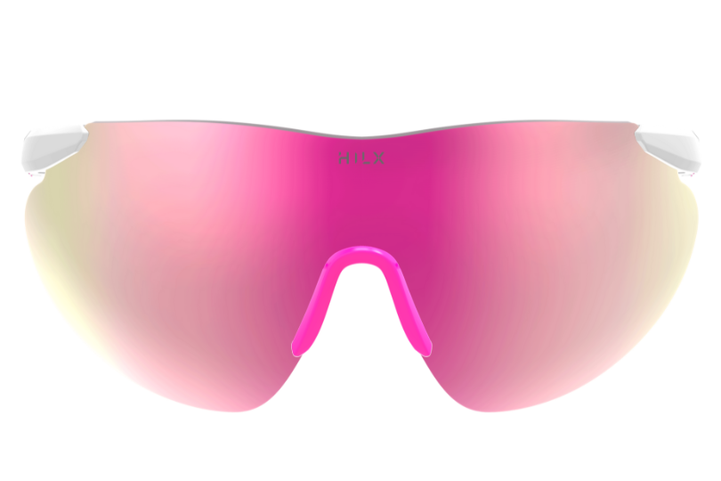 Купить Спортивные очки с диоптриями HILX Domain Shiny White / Pink Lens, rx-562/hdm06201-dmpk1 7ft.ru в интернет магазине Семь Футов