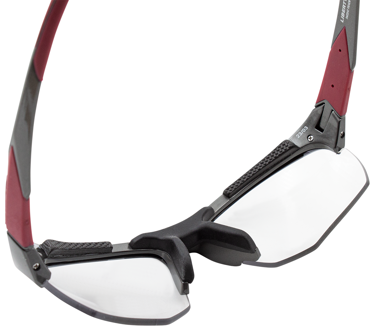 Купить Спортивные очки с диоптриями Rec Specs / Impact / Shiny Gunmetal Red, impactsgmr7019138c 7ft.ru в интернет магазине Семь Футов