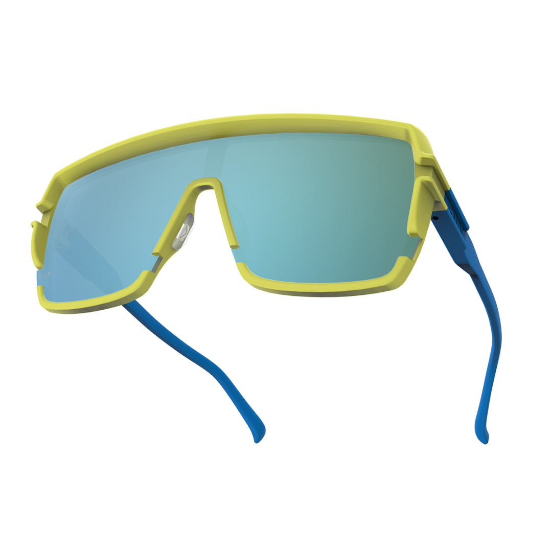 Купить Спортивные очки HILX Youngblood Matte Yellow Blue / Light Blue Lens, hyb00711-ybbl8 7ft.ru в интернет магазине Семь Футов