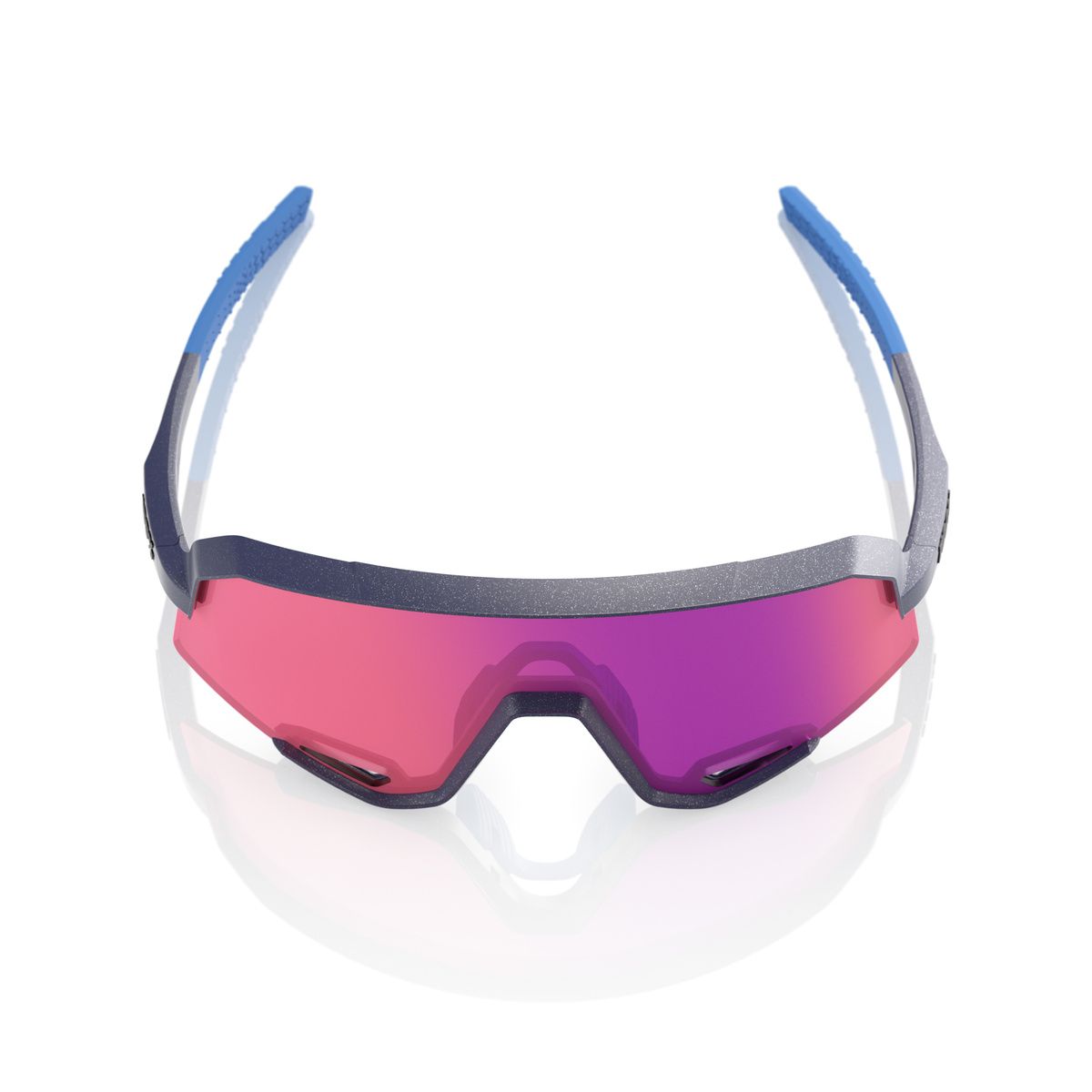 Купить Спортивные очки 100% SLENDALE Satin Storm Metallic - Purple Mirror Lens, 60057-10017 7ft.ru в интернет магазине Семь Футов