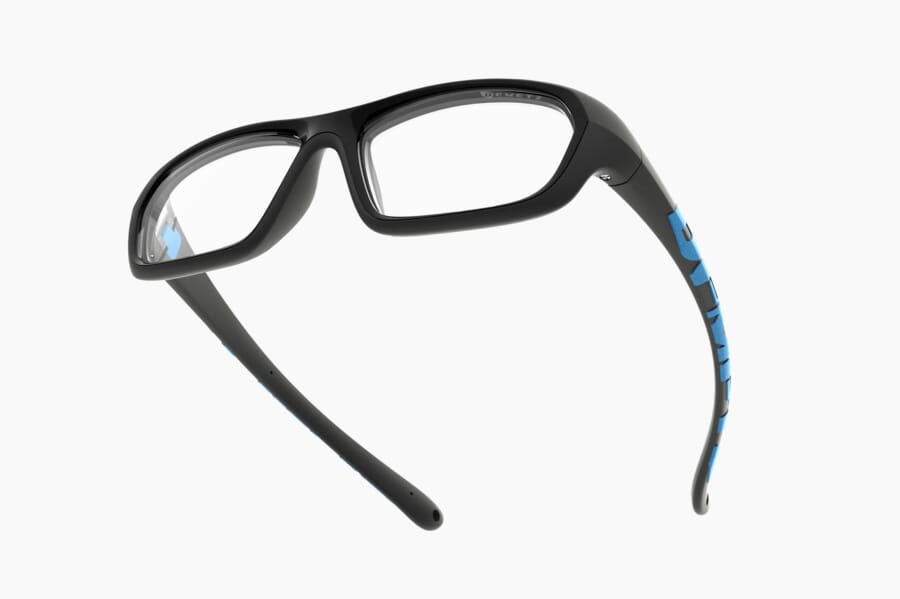 Купить Спортивные очки с диоптриями Demetz Softness R / Matte Black / Matte Blue Colorless Cat.0, softness515453 7ft.ru в интернет магазине Семь Футов
