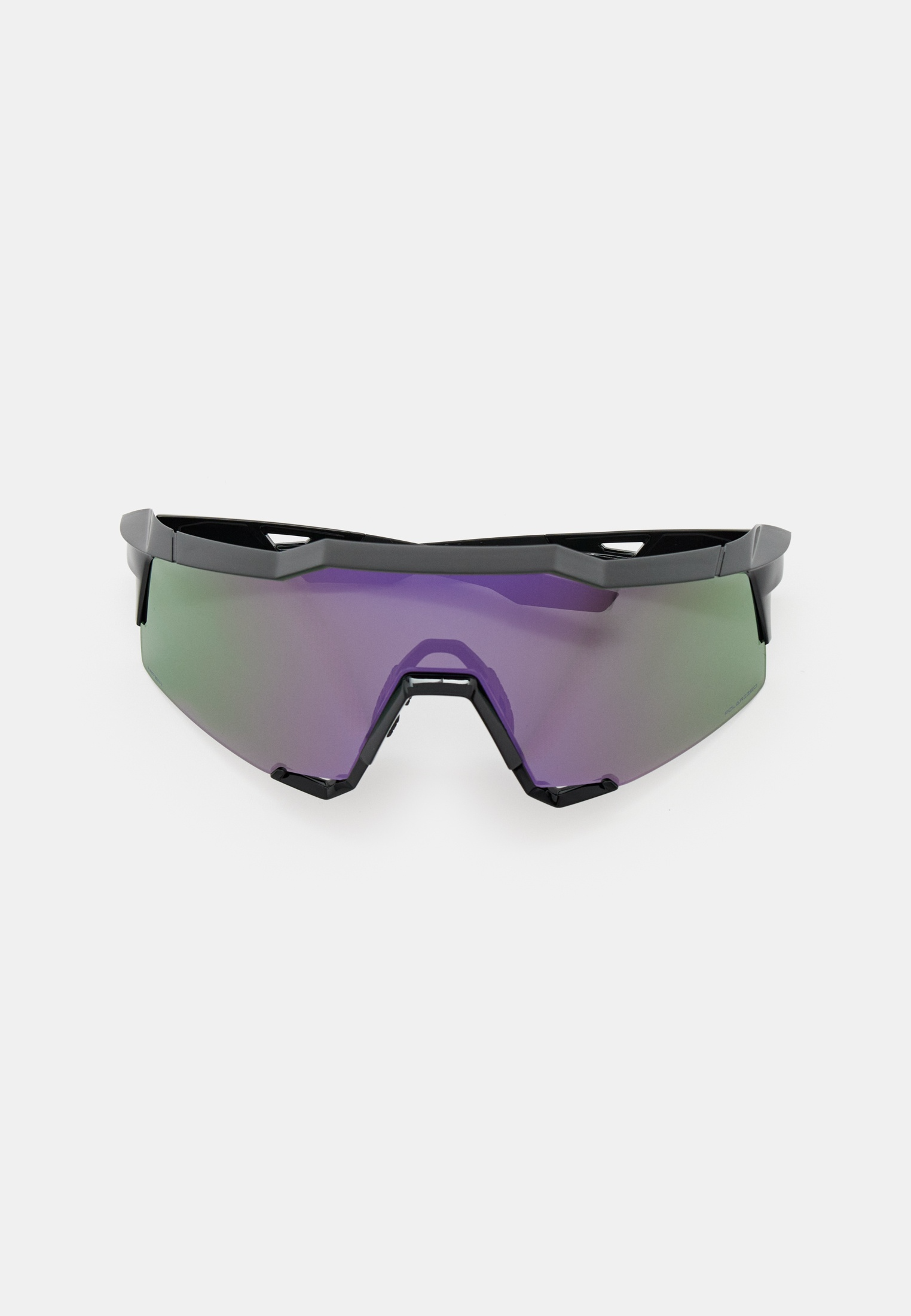 Купить Спортивные очки с диоптриями 100% SPEEDCRAFT Polished Black - HiPER Lavender Mirror Polarized Lens, rx-056/60007-00041 7ft.ru в интернет магазине Семь Футов