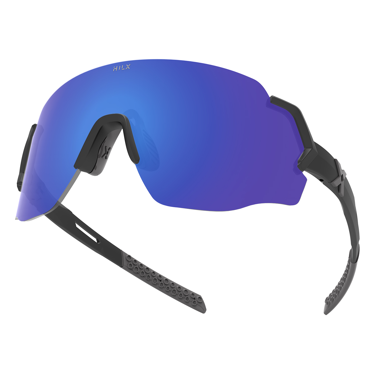Купить Спортивные очки с диоптриями HILX Savage (L) / Matt Black Grey / Blue Lens, rx-555/hsa00401-sv4bl1 7ft.ru в интернет магазине Семь Футов