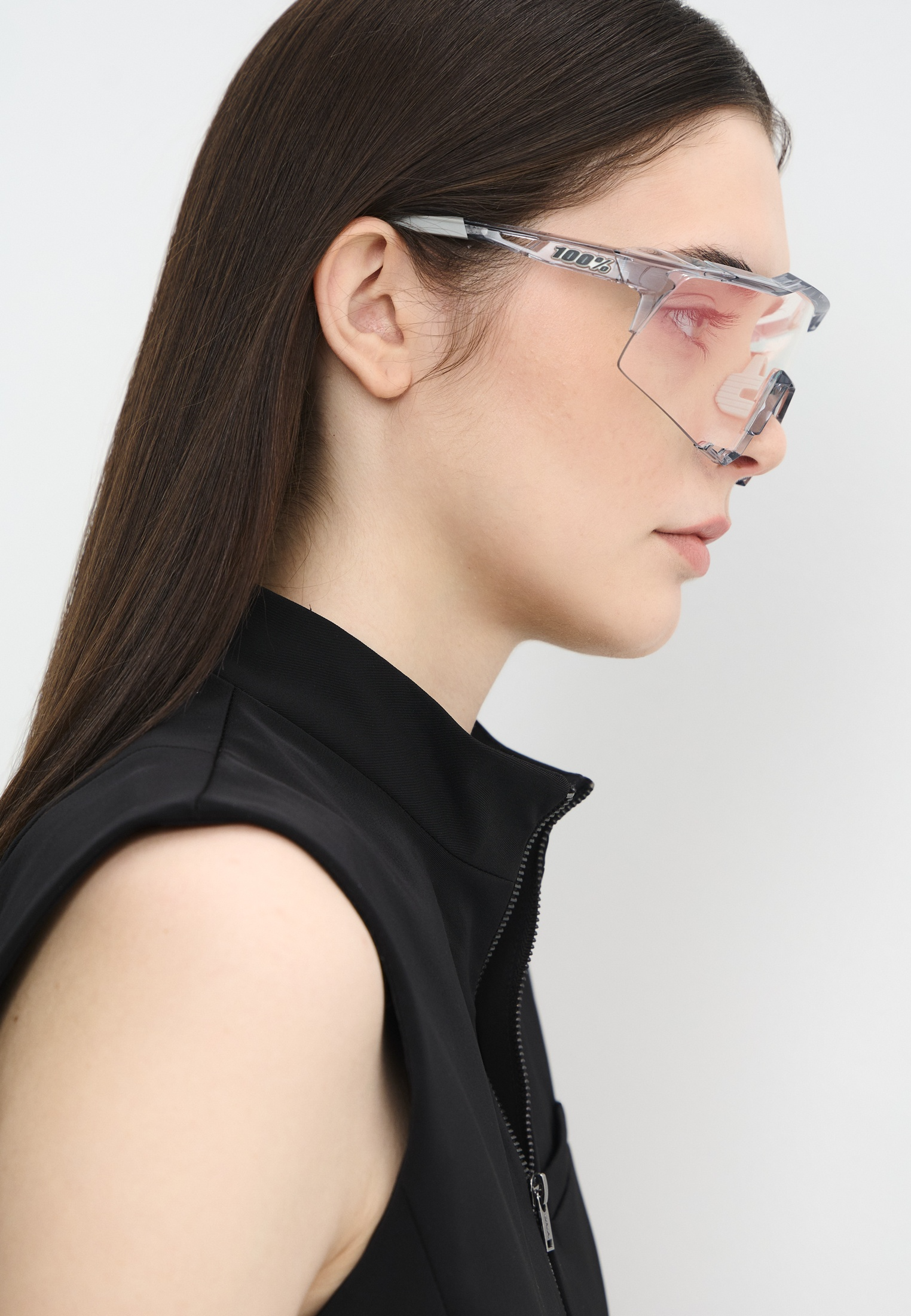 Купить Спортивные очки с диоптриями 100% SPEEDCRAFT Polished Translucent Grey - Rose Gold Mirror Photochromic Lens, rx-056/60007-00034 7ft.ru в интернет магазине Семь Футов