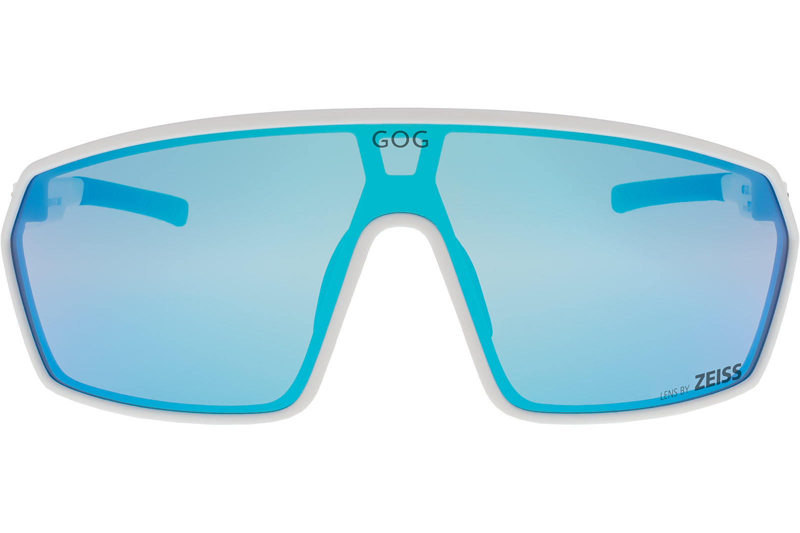 Купить Спортивные очки GOG Freya / Matt White-Black / Sky Blue Lens, e610-3 7ft.ru в интернет магазине Семь Футов