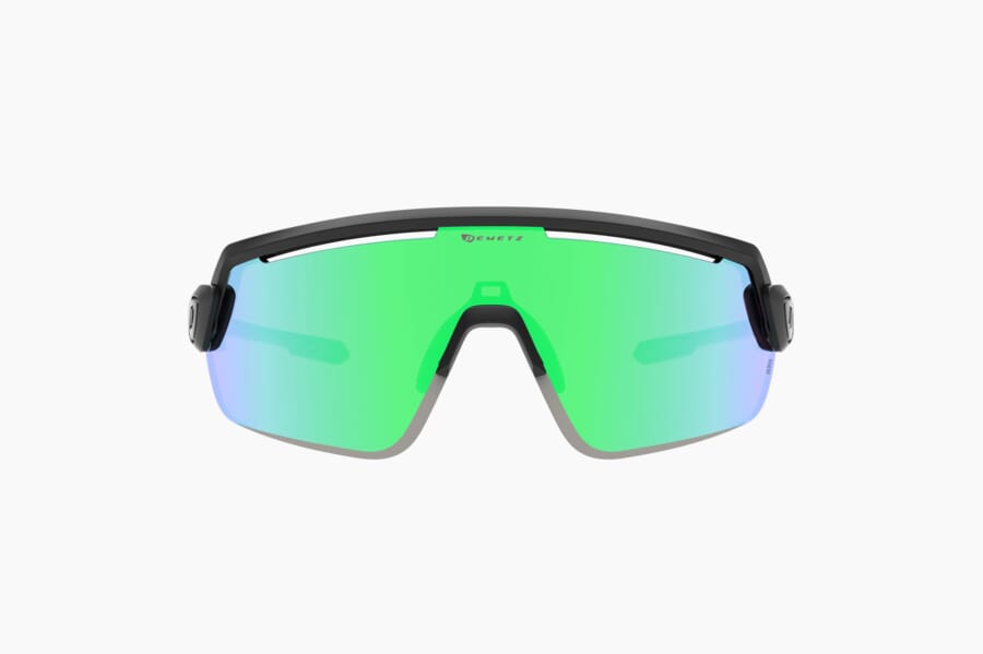 Купить Спортивные очки с диоптриями Demetz G-Suit / Matte Black / Khaki V. Pink Mirror Green Cat.3, rx-089/gsuit5169rv146 7ft.ru в интернет магазине Семь Футов