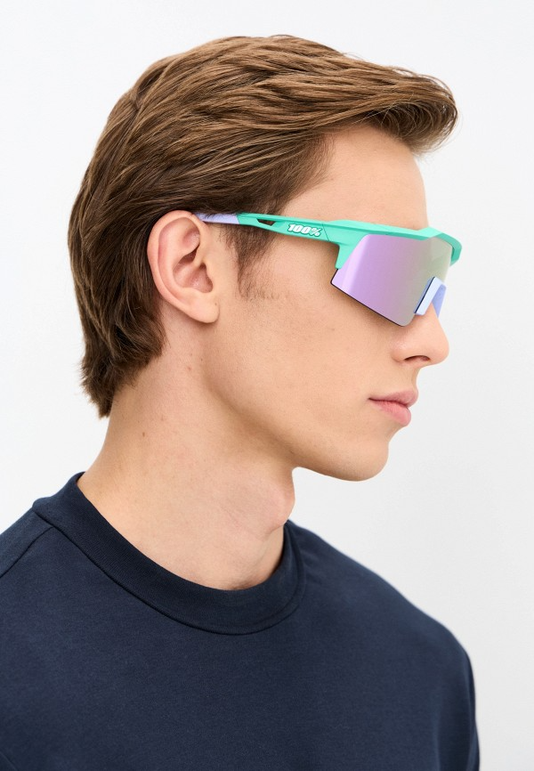 Купить Спортивные очки с диоптриями 100% Speedcraft SL / Soft Tact Mint / HiPER Lavender Mirror Lens, rx-056/60008-00017 7ft.ru в интернет магазине Семь Футов