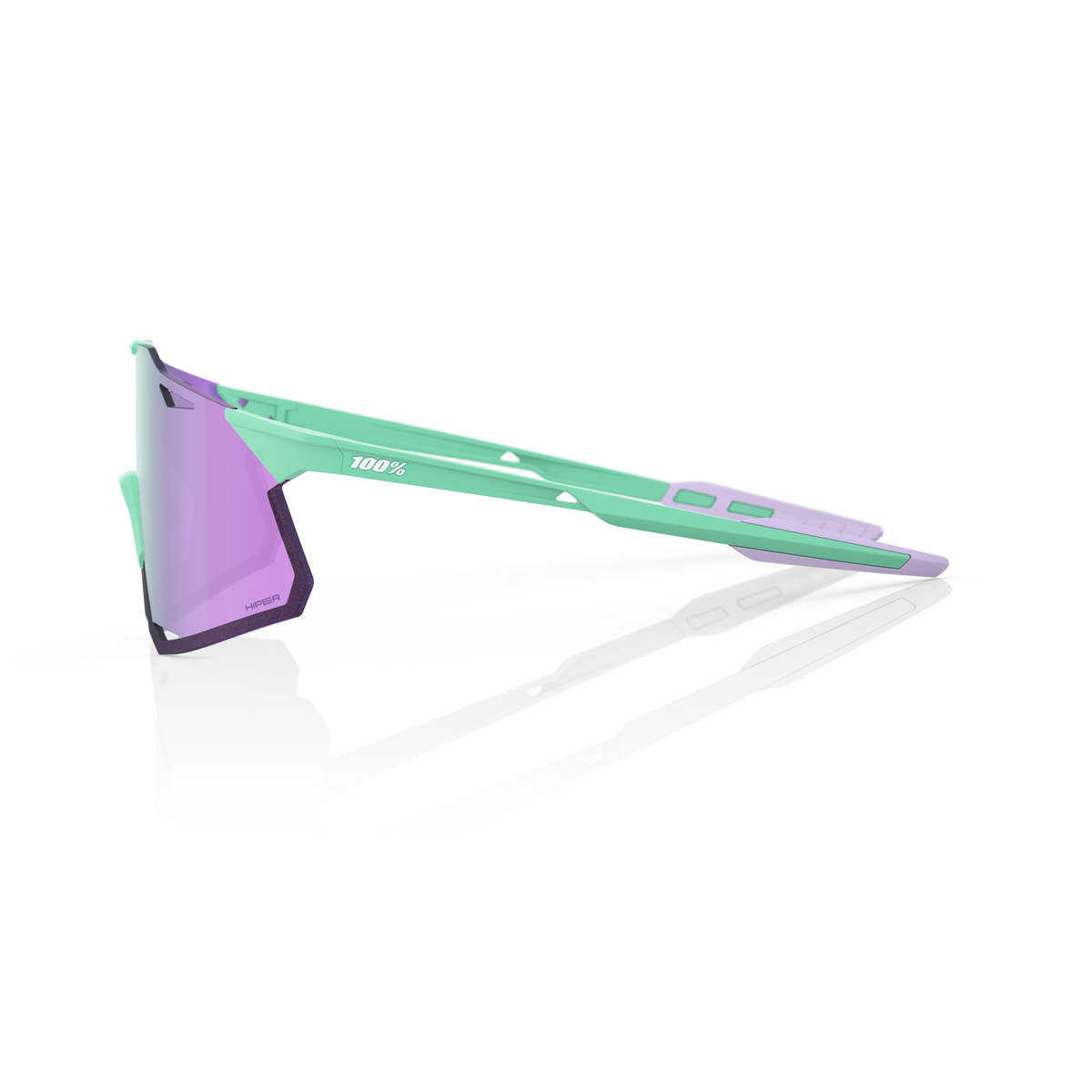 Купить Спортивные очки 100% Hypercraft / Soft Tact Mint / HiPER Lavender Mirror Lens, 60000-00017 7ft.ru в интернет магазине Семь Футов