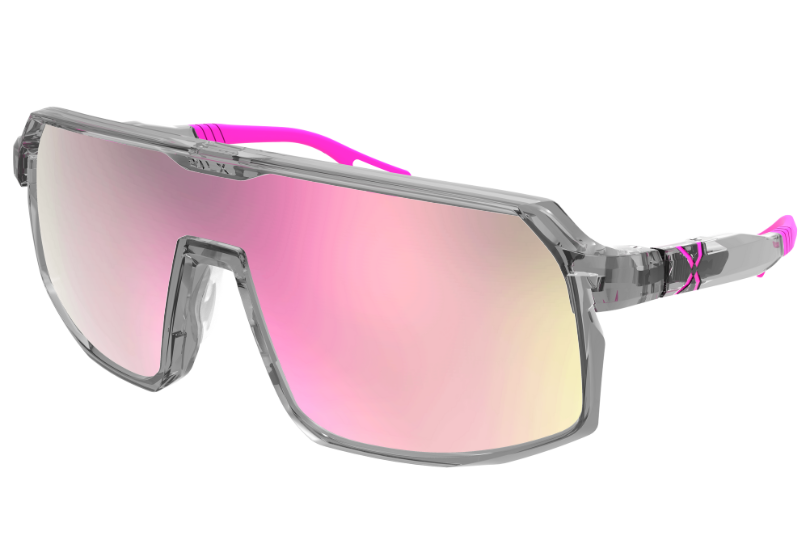 Купить Спортивные очки с диоптриями HILX Inferno Shiny Crystal Light Grey / Pink Lens, rx-562/hif06101-ifpk1 7ft.ru в интернет магазине Семь Футов
