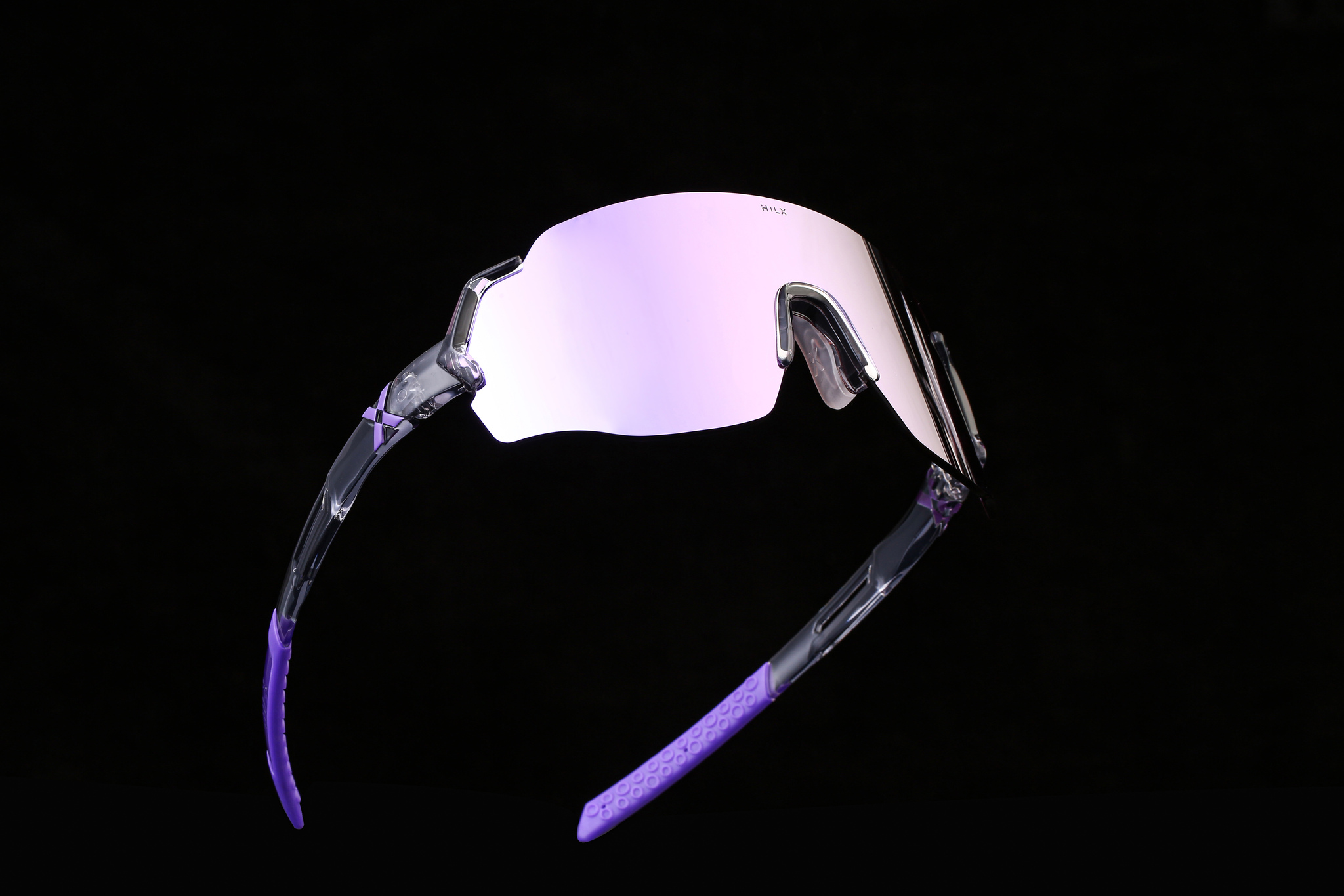 Купить Спортивные очки HILX Savage (L) Shiny Crystal Grey Purple / Purple Lens, hsa00416-sv4pr15 7ft.ru в интернет магазине Семь Футов