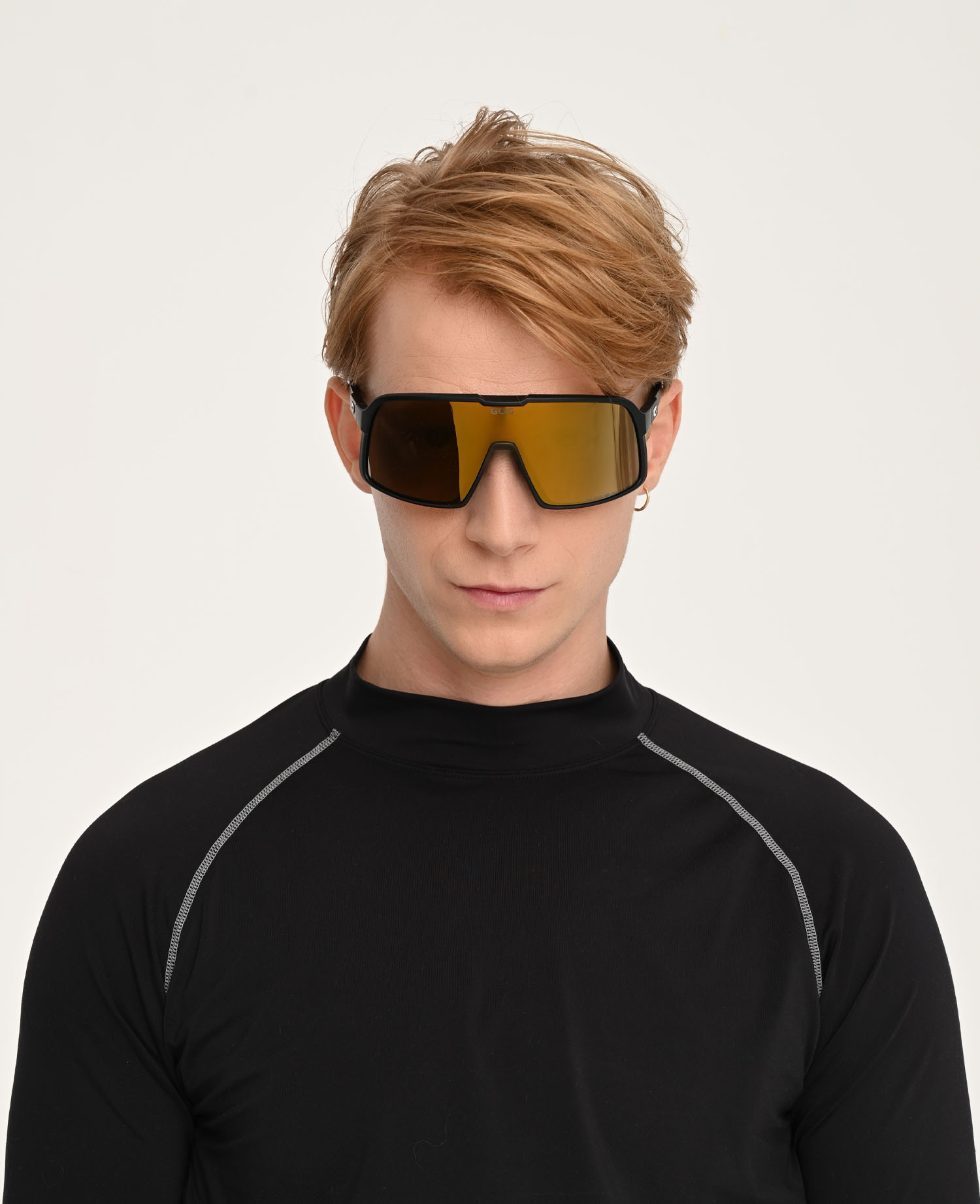 Купить Спортивные очки GOG Kari / Matt Black / Polarized Reflex Gold, e537-1p 7ft.ru в интернет магазине Семь Футов