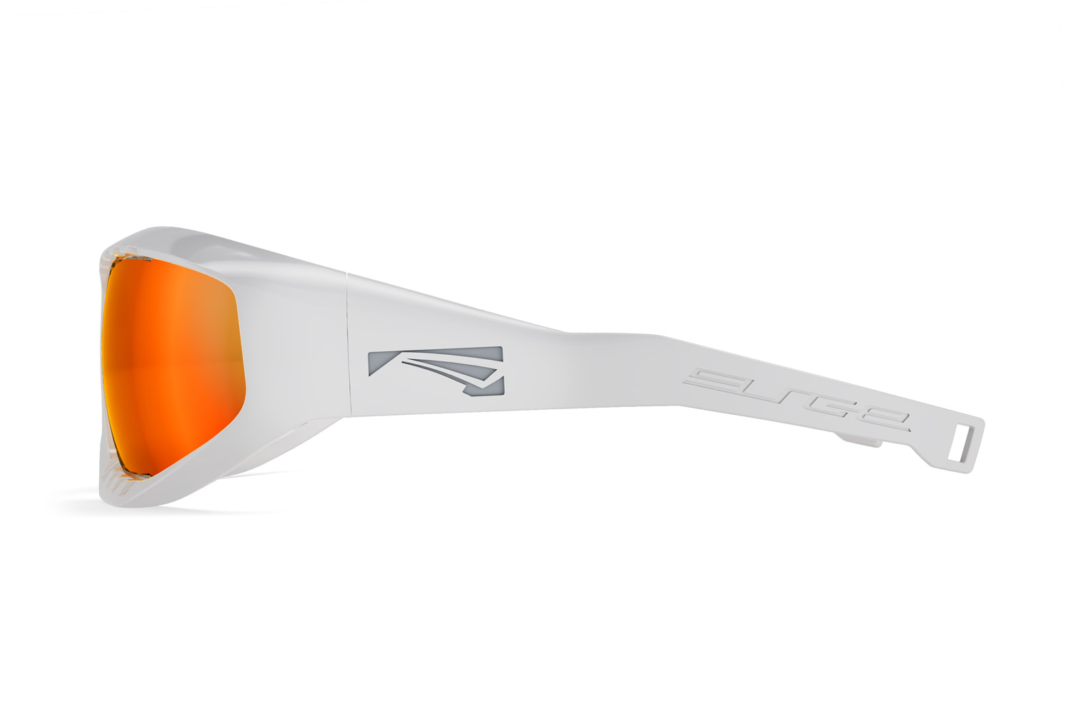 Купить Спортивные очки LiP Surge Aero / Stone White - Black / PC Polarized / Levante Series ML Red Smoke, 3560 7ft.ru в интернет магазине Семь Футов