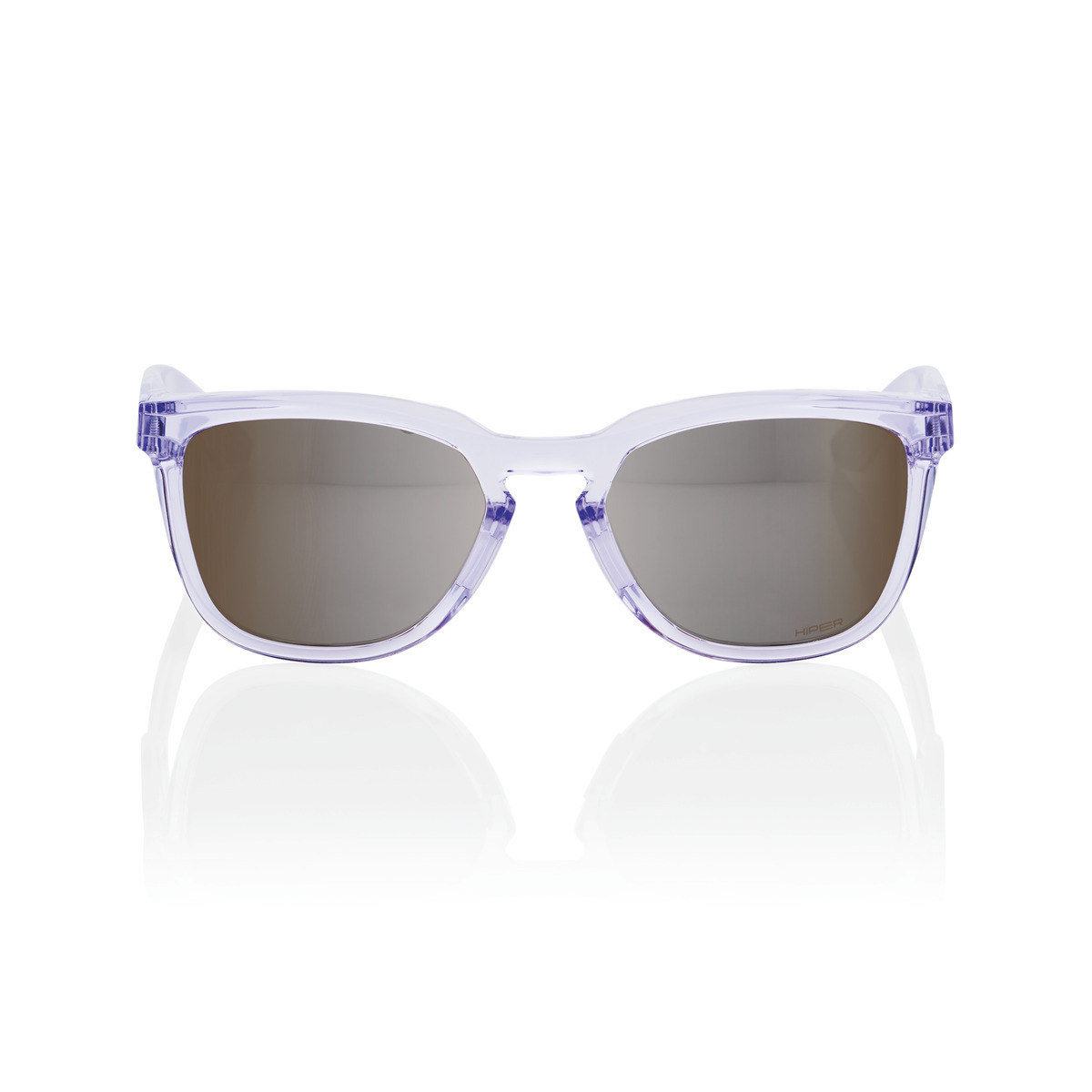 Купить Спортивные очки 100% HUDSON - Polished Translucent Lavender - HiPER Silver Mirror Lens, 60027-00007 7ft.ru в интернет магазине Семь Футов