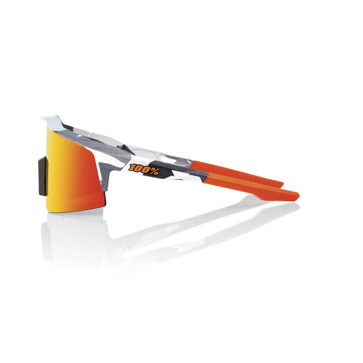 Купить Спортивные очки 100% SPEEDCRAFT SL - Soft Tact Grey Camo - HiPER Red Multilayer Mirror Lens, 60008-00000 7ft.ru в интернет магазине Семь Футов