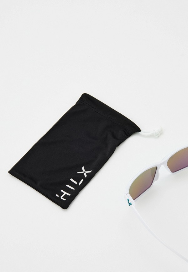Купить Спортивные очки HILX Rebel Shiny Solid White / Green Mirror Polarized Lens, hrb05204-rbpgn4 7ft.ru в интернет магазине Семь Футов