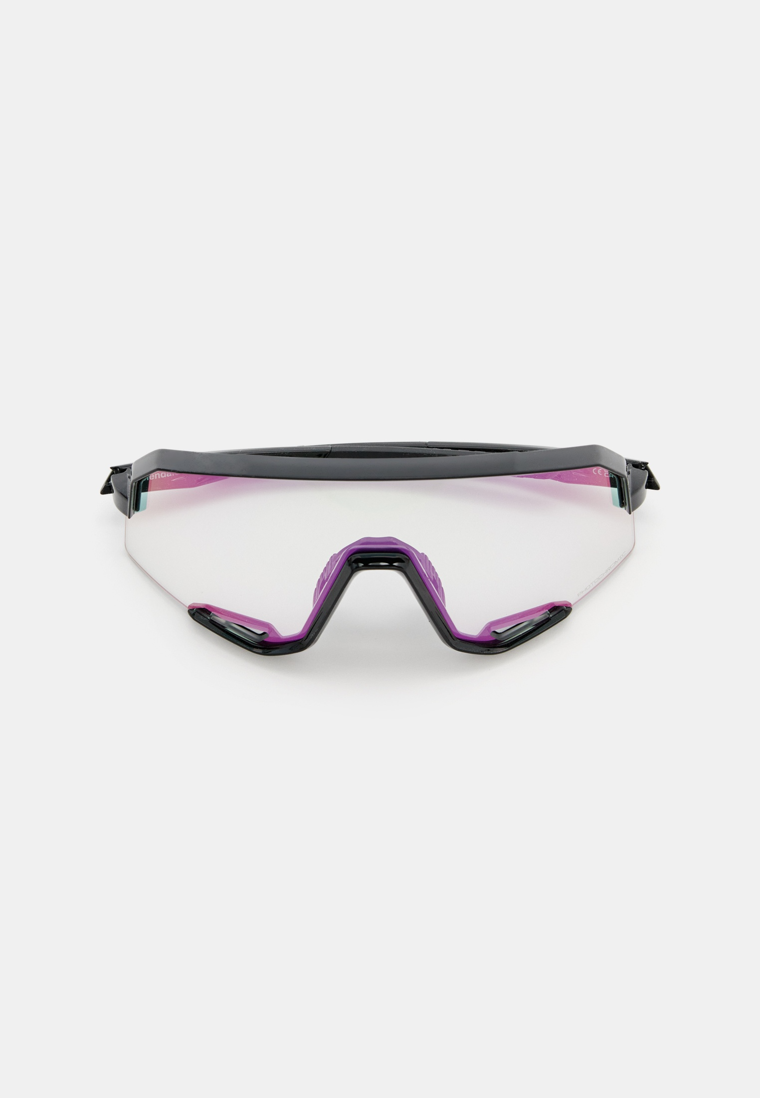 Купить Спортивные очки с диоптриями 100% SLENDALE - Gloss Black - Photochromic Purple Mirror, rx-018/60057-00013 7ft.ru в интернет магазине Семь Футов