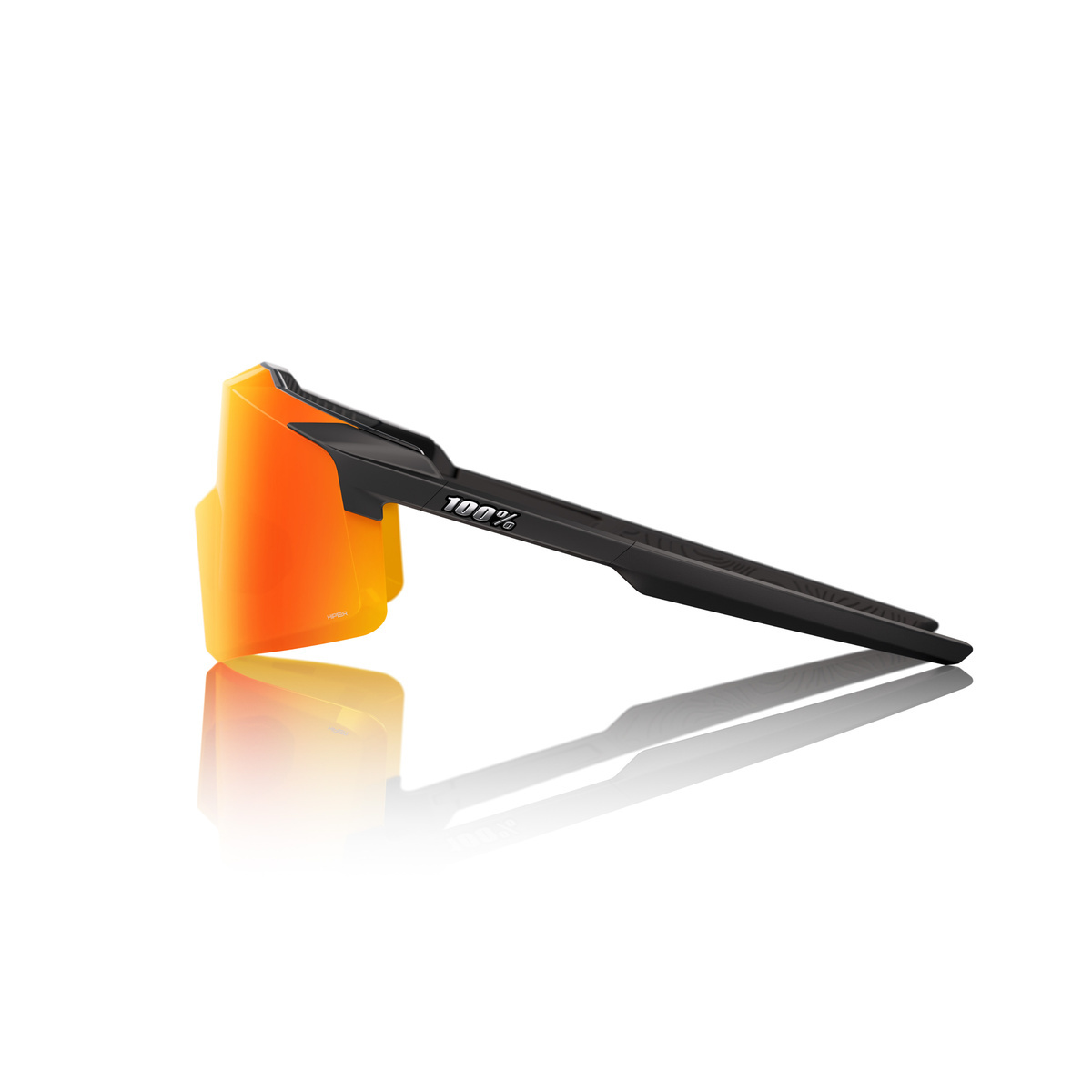 Купить Спортивные очки 100% AEROCRAFT Soft Tact Black / HiPER Red Mirror Lens, 60032-00010 7ft.ru в интернет магазине Семь Футов