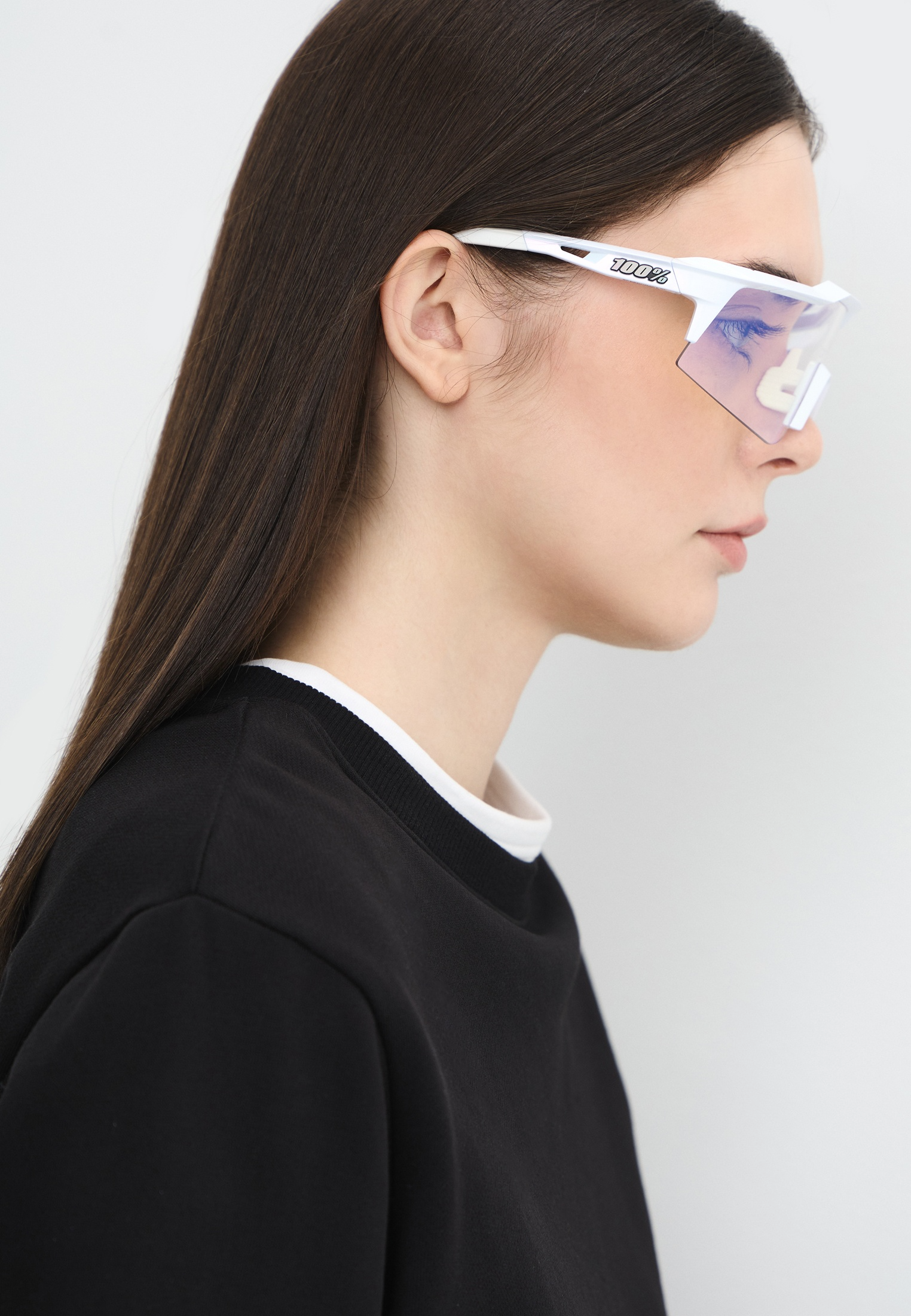 Купить Спортивные очки с диоптриями 100% SPEEDCRAFT SL LE Bastille / Pearl White Glitter / Blue Mirror Photochromic Lens, rx-056/60008-00022 7ft.ru в интернет магазине Семь Футов