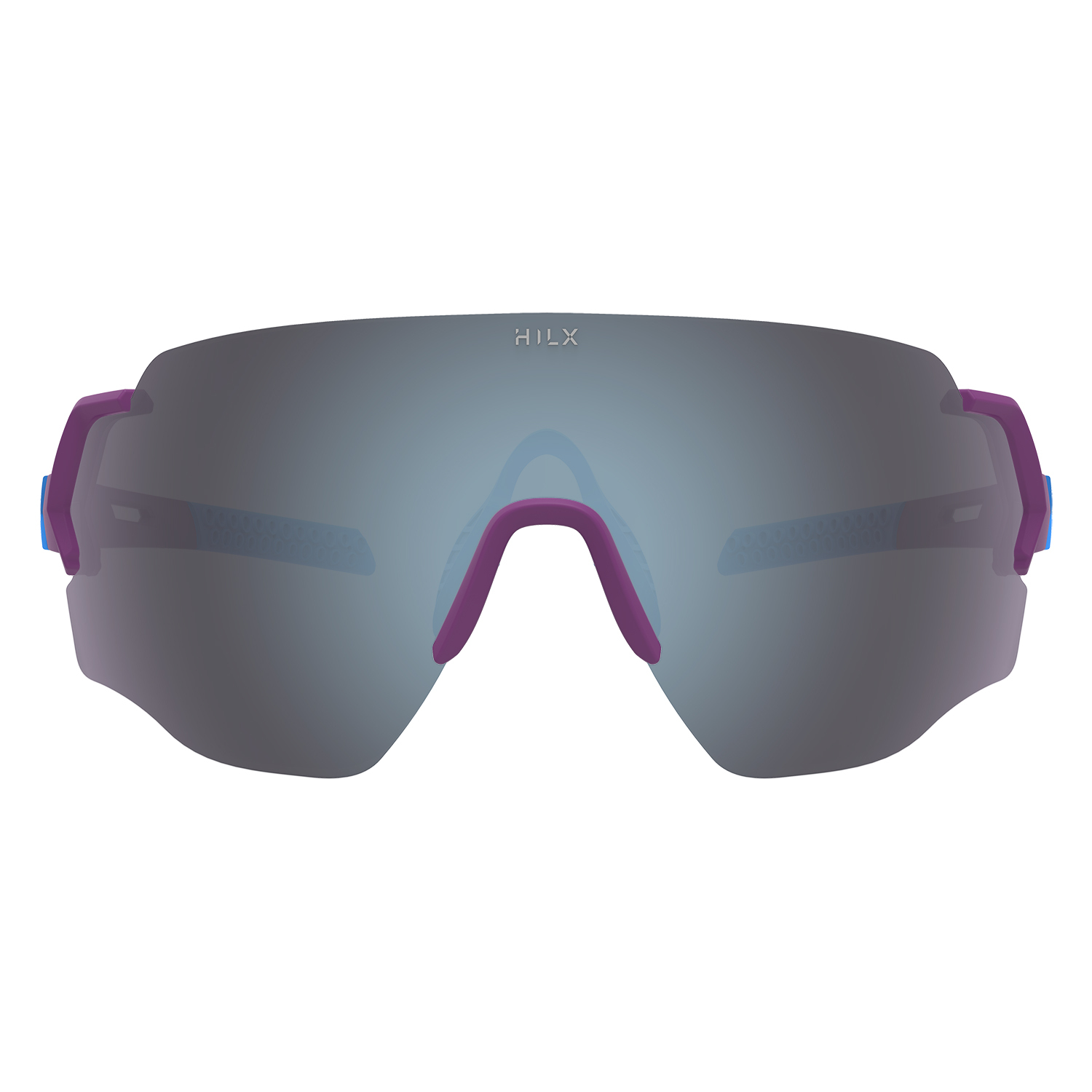 Купить Спортивные очки с диоптриями HILX Savage (L) / Matt Purple Blue / Silver Lens, rx-562/hsa00405-sv4sl5 7ft.ru в интернет магазине Семь Футов