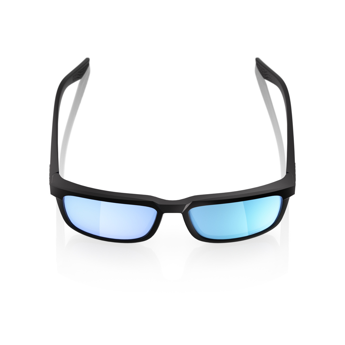 Купить Спортивные очки 100% BLAKE - Matte Black - HiPER Blue Multilayer Mirror Lens, 60028-00001 7ft.ru в интернет магазине Семь Футов