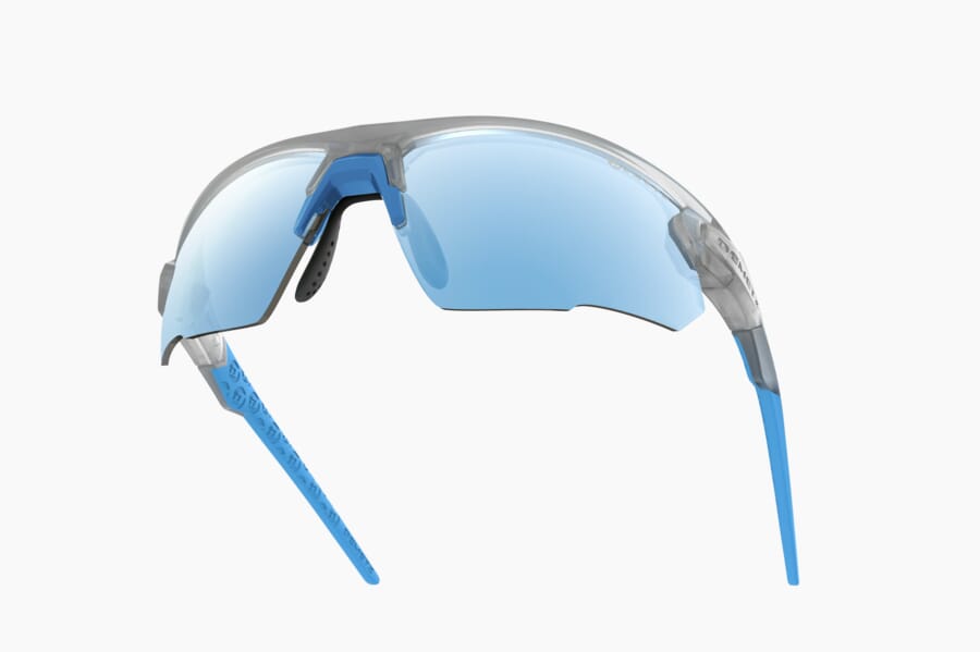 Купить Спортивные очки с диоптриями Demetz Track / Mat Crystal Grey / Blue 72-16 Yellow Photochromic Blue Revo Cat.1 to 3, rx-337/track7855p972 7ft.ru в интернет магазине Семь Футов