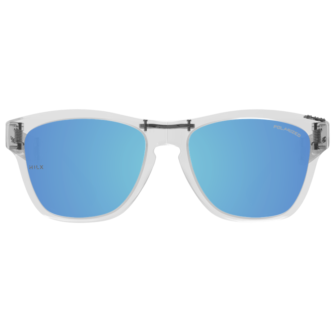 Купить Спортивные очки HILX Unfold / Matt Crystaline White / Blue Polarized Lens, huf01606-ufbl12 7ft.ru в интернет магазине Семь Футов