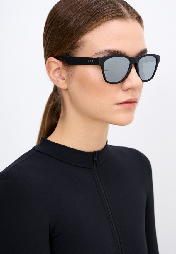Купить Спортивные очки HILX Unfold Matt Carbon Black / Silver Polarized Lens, huf01601-ufsl11 7ft.ru в интернет магазине Семь Футов