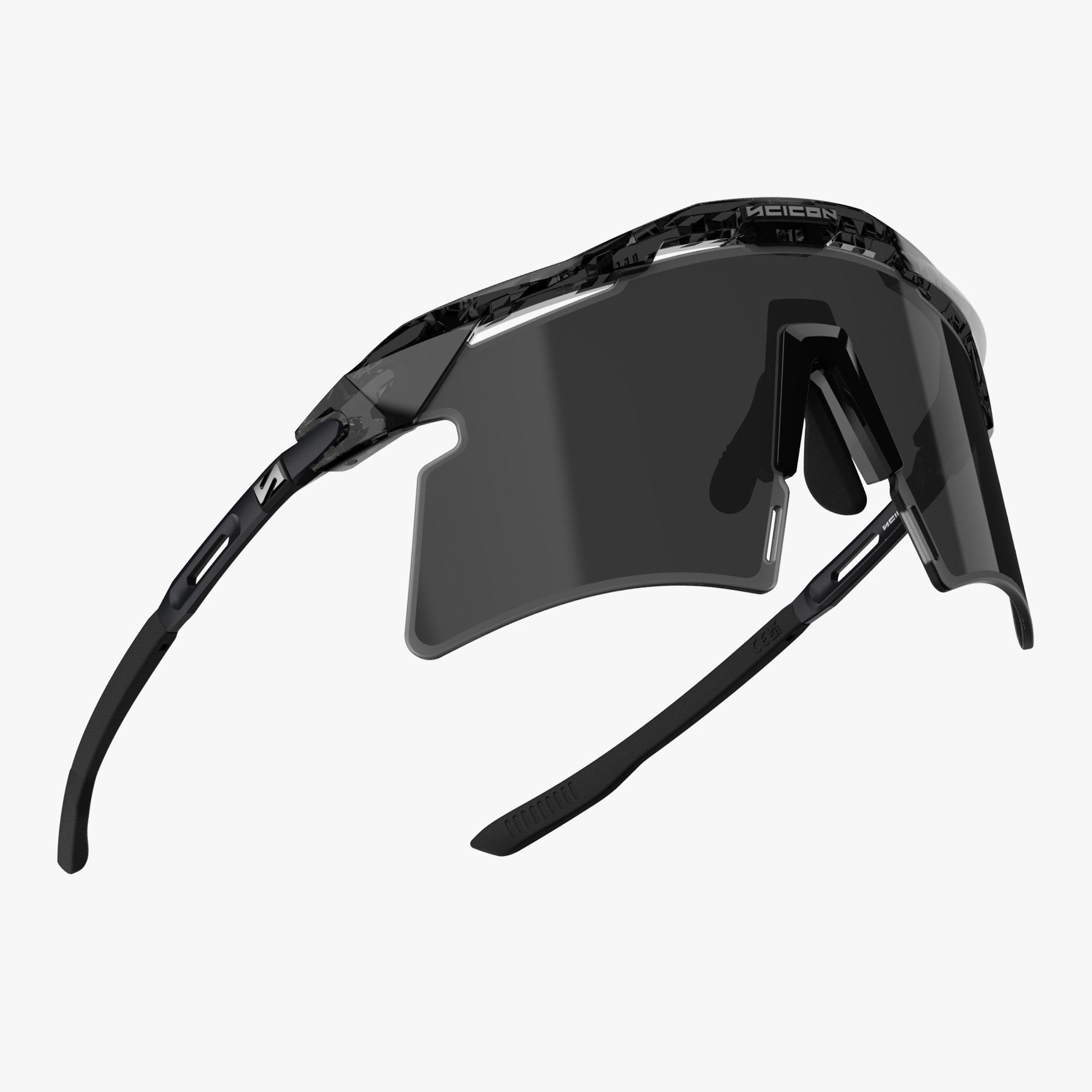 Купить Спортивные очки c диоптриями Scicon Aeroshade 2.0 Titanium Sunglasses Black Crystal Smoke + Pink, rx-937/ey441825 7ft.ru в интернет магазине Семь Футов