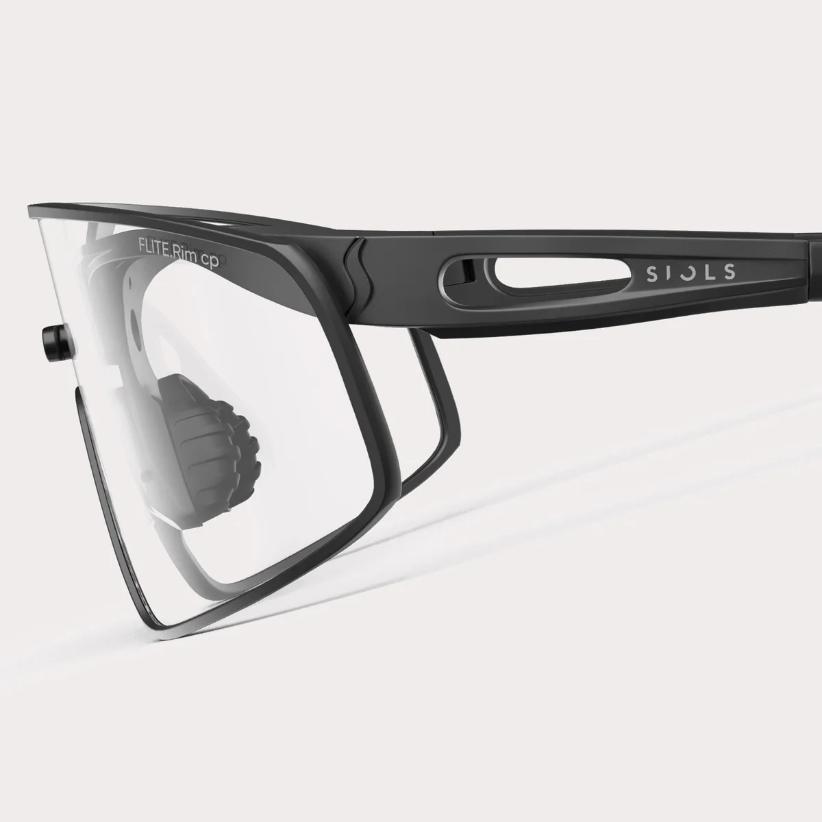 Купить Спортивные очки с диоптриями Siols / FLITE.Rim / Clear Pure / Uranium Black limited, rx-078/49630-2-470 7ft.ru в интернет магазине Семь Футов