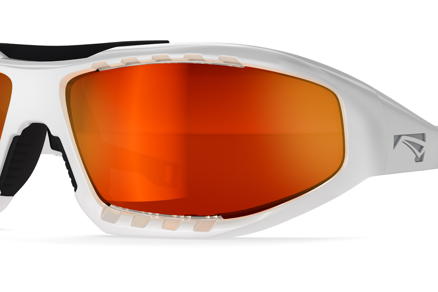 Купить Спортивные очки LiP Surge Aero / Stone White - Black / PC Polarized / Levante Series ML Red Smoke, 3560 7ft.ru в интернет магазине Семь Футов