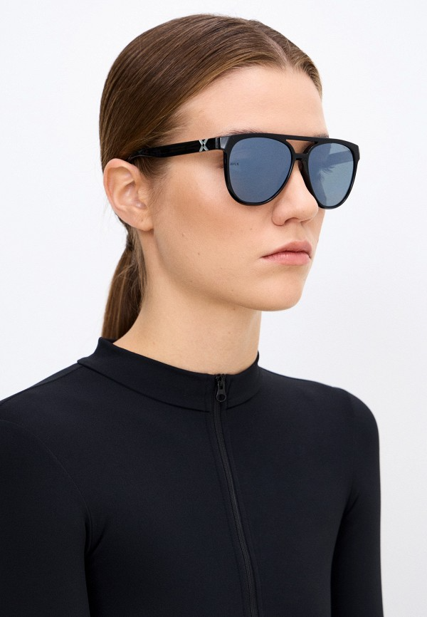 Купить Спортивные очки HILX Valkyrie Shiny Solid Black / Black Mirror Polarized Lens, hvk05301-vkpbk14 7ft.ru в интернет магазине Семь Футов