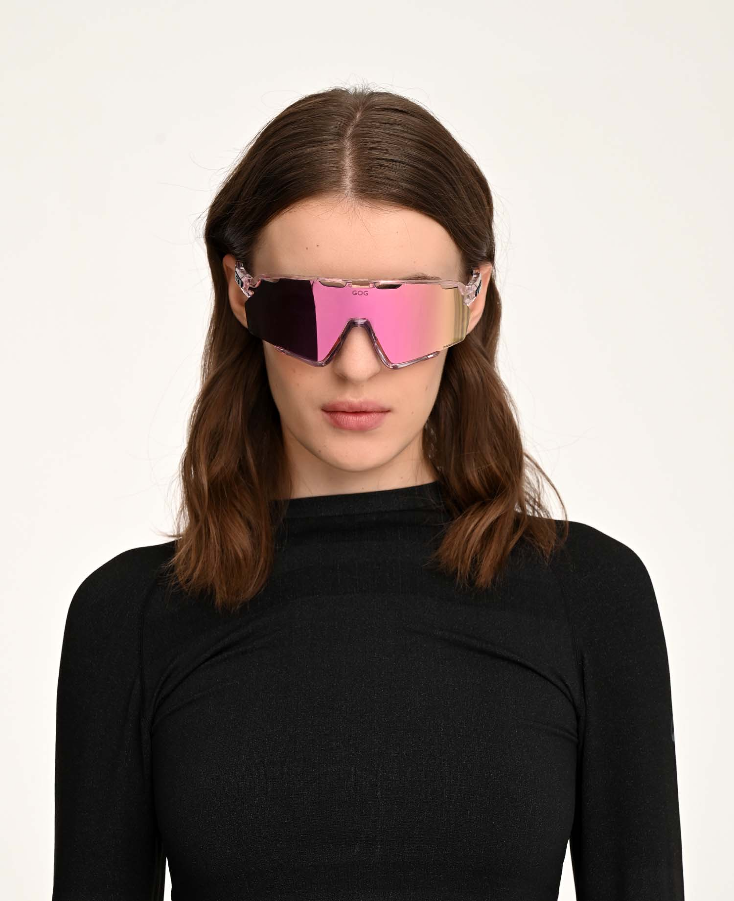 Купить Спортивные очки с диоптриями GOG Prometheus / Photochromic Pink/Black / Reflex Pink, rx-960/e607-2c 7ft.ru в интернет магазине Семь Футов