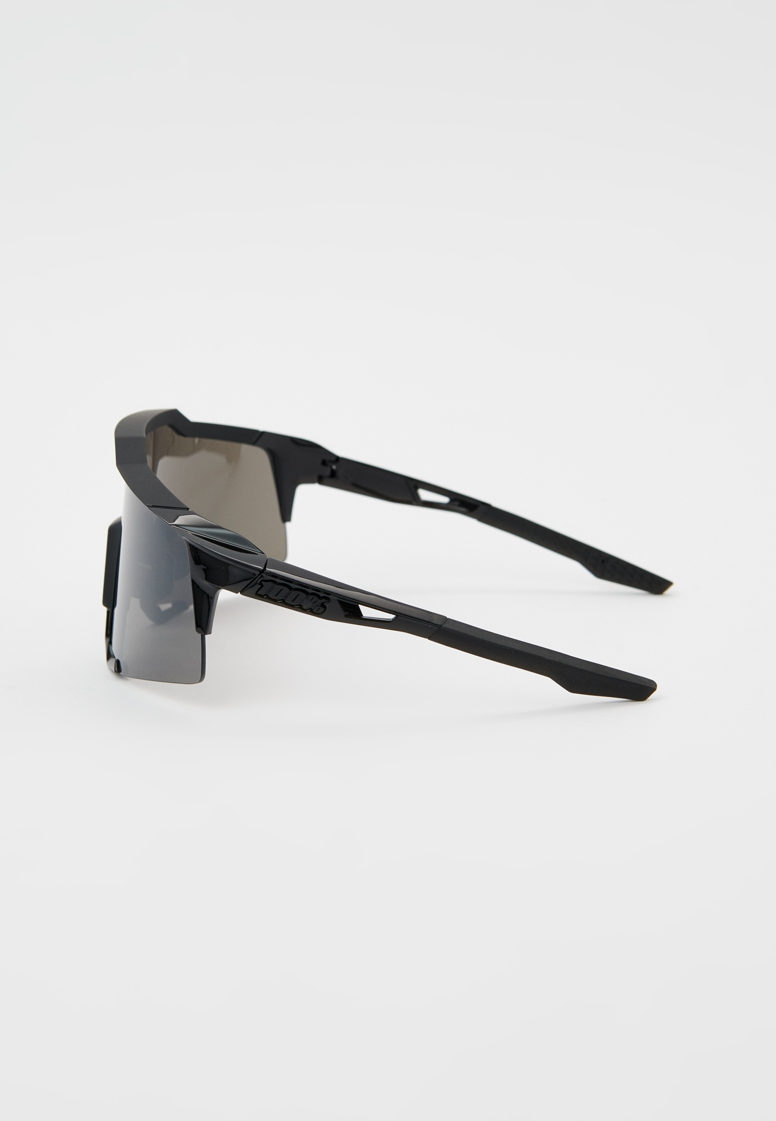 Купить Спортивные очки с диоптриями 100% SPEEDCRAFT Matte Black Gloss Black - Black Mirror Lens, rx-056/60007-00040 7ft.ru в интернет магазине Семь Футов
